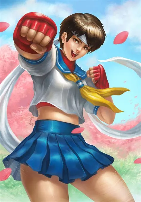 How old is sakura street fighter