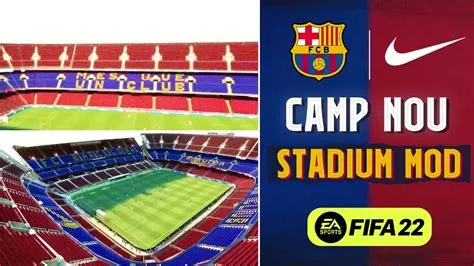 Why is camp nou not in fifa 22