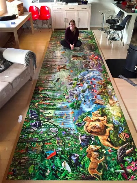 Who has the largest collection of jigsaw puzzles