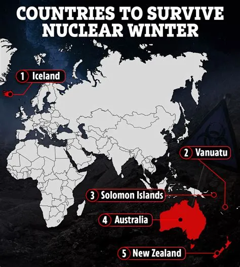 What is the safest place in a nuclear war