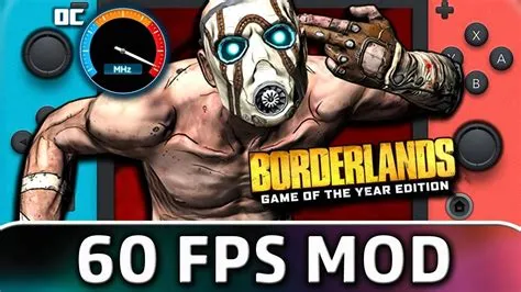 How many fps is borderlands on switch