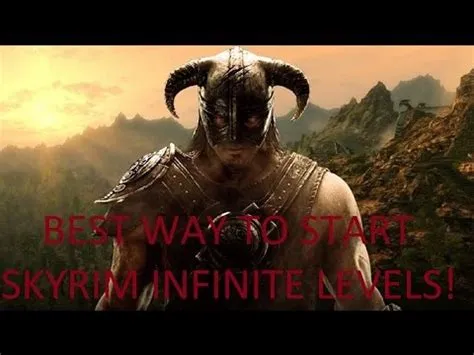 Can you level infinitely in skyrim