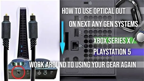 Why did xbox remove the optical port