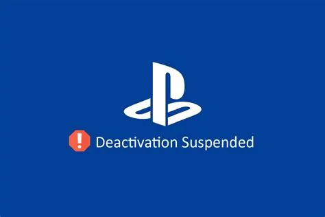 What is the number for playstation suspension