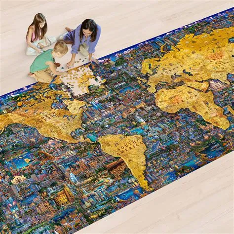 Who has the largest puzzle collection in the world