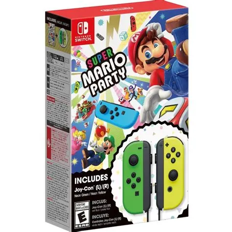 Do you need two joy-cons for mario party