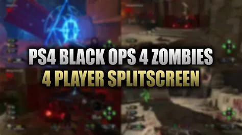 Can 3 players play splitscreen black ops 4