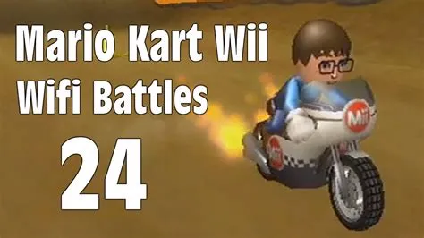 Does mario kart wii require wifi