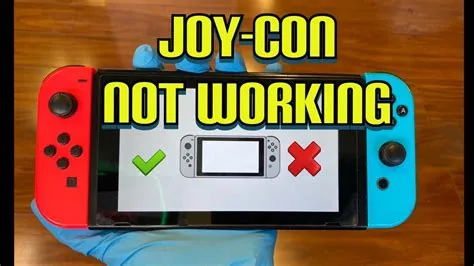 What happens if your nintendo switch controller stops working