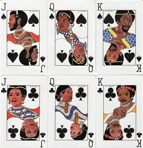 How many face black are in a deck of 52 cards