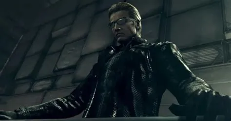 What virus did wesker have