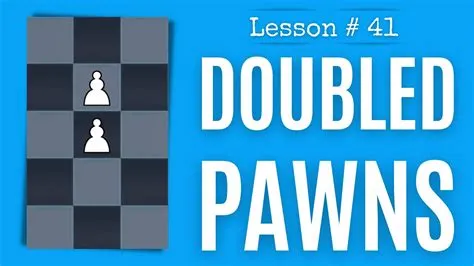 Are doubled pawns bad