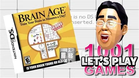 What is the best brain age in the game