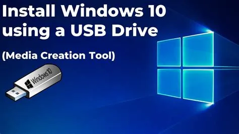 Can i install windows on my pc without usb