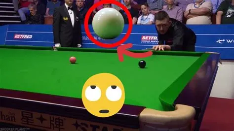 What causes a miscue in snooker