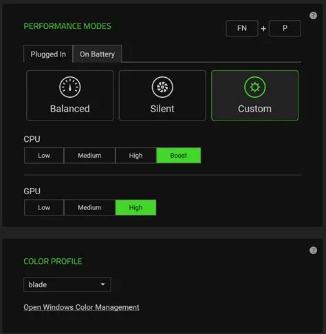 How do i enable gaming performance