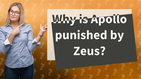 Is apollo punished by zeus