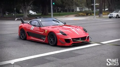 Is the ferrari 599xx street legal