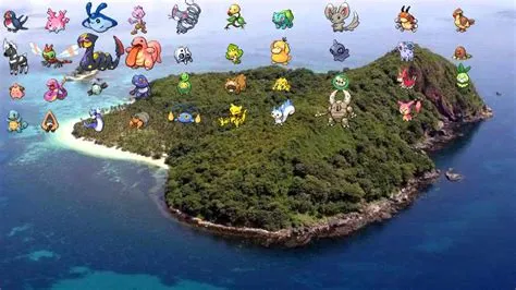 What is the pokémon island in real life