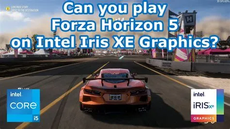 Can you play forza horizon 5 on hp laptop