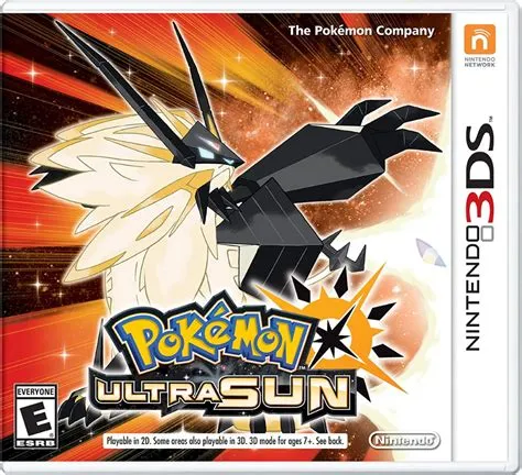 Is ultra sun and moon on ds