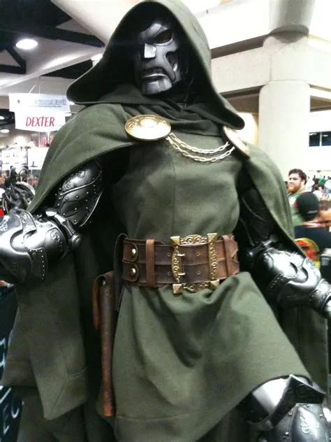 Is dr doom wearing armor