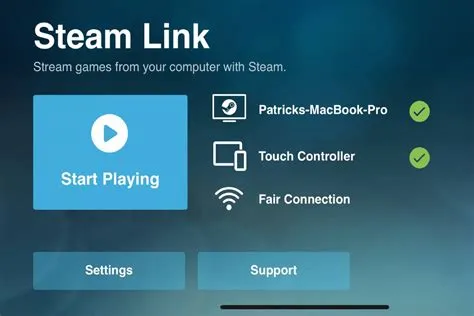 How does steam link work on ios