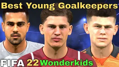 Who is the best youngest goalkeeper in fifa 22