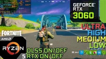 Can rtx 3060 run fortnite at max settings?