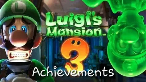 What happens if you complete all achievements in luigis mansion 3