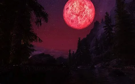 Is there a blood moon in skyrim