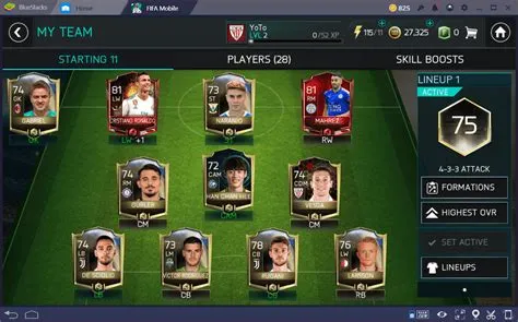 Can you change your team fifa mobile