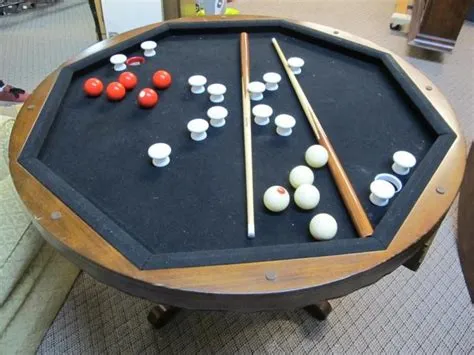 What is a pool table with bumpers called