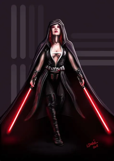 Which female jedi became sith