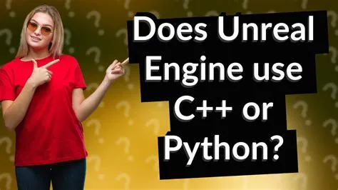 Does unreal engine use c++ or python