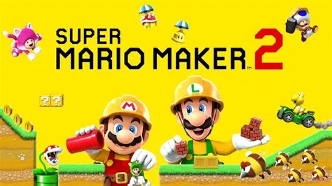 Can 2 people play mario maker 2 on the same switch