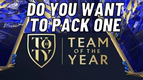 Can you save packs for toty 23