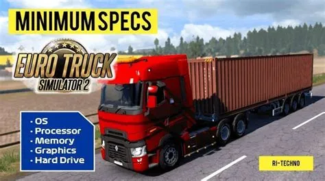 What is the minimum gpu for euro truck simulator 2