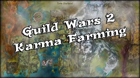 What is the fastest way to get karma in gw2