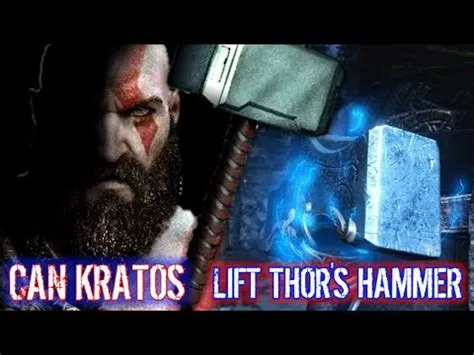 Is kratos worthy of mjolnir