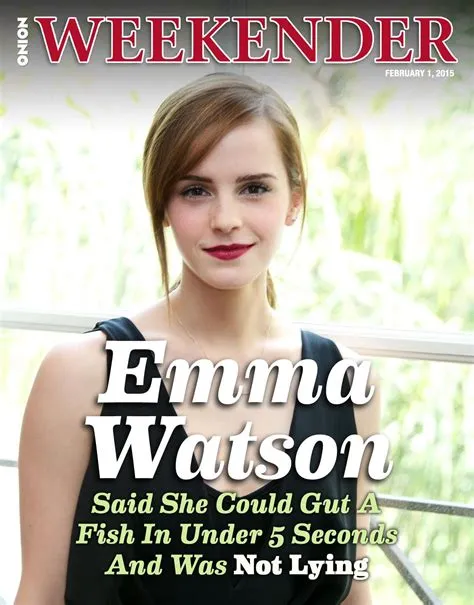 Does emma watson fish