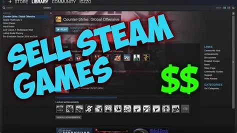 How do i sell on steam