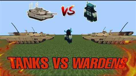 Can you tank the warden in minecraft