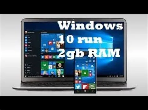 Can a pc run with 2gb ram