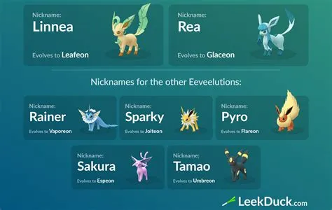 How many times can you rename eevee in pokémon go