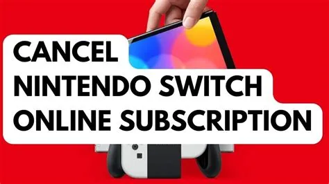 Do you get your money back if you cancel nintendo switch online