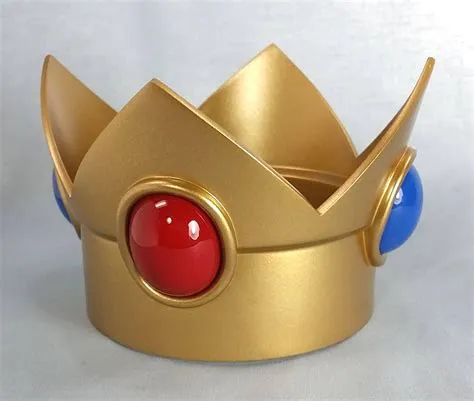 Does princess peach have a crown