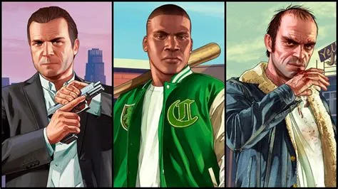 Who are the 4 characters in gta 5