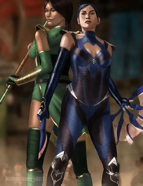 How are jade and kitana related