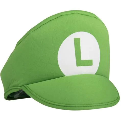 Why does luigi have an l on his hat